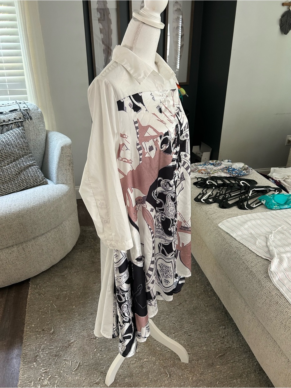 Gracia Button-Up Dress - Picture 2 of 7